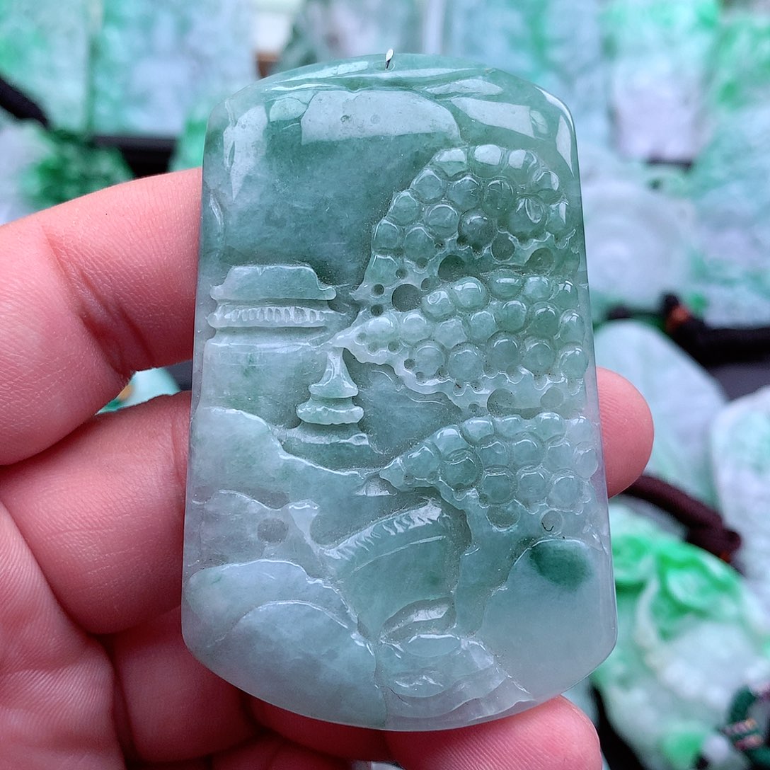 翡翠吊坠(不含链)未镶嵌