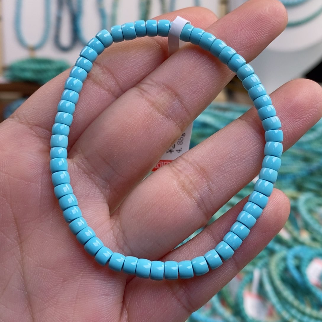 未镶嵌绿松石手串