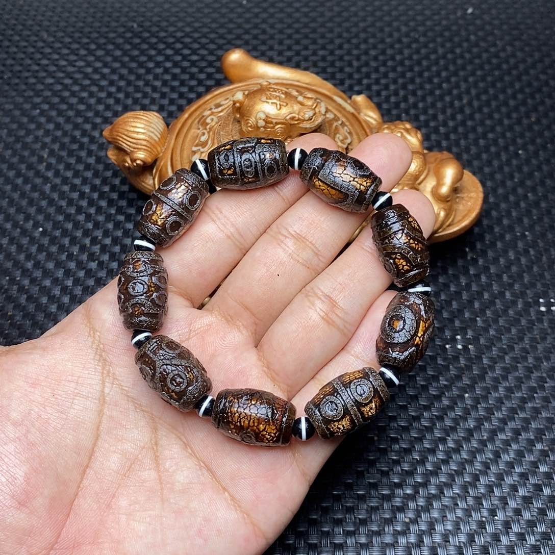 玛瑙/玉髓手链未镶嵌强*