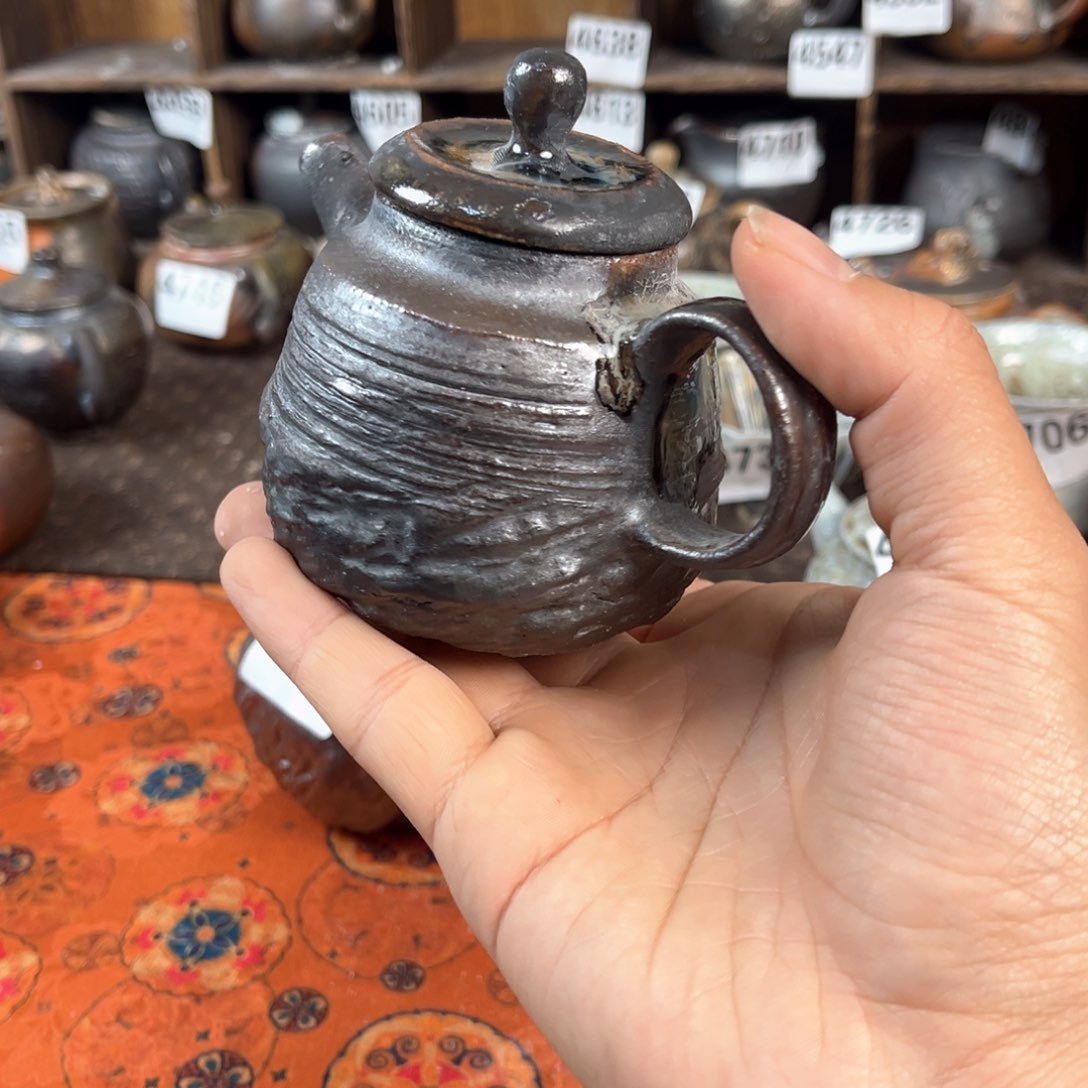 杯负****姨柴烧茶器主人壶