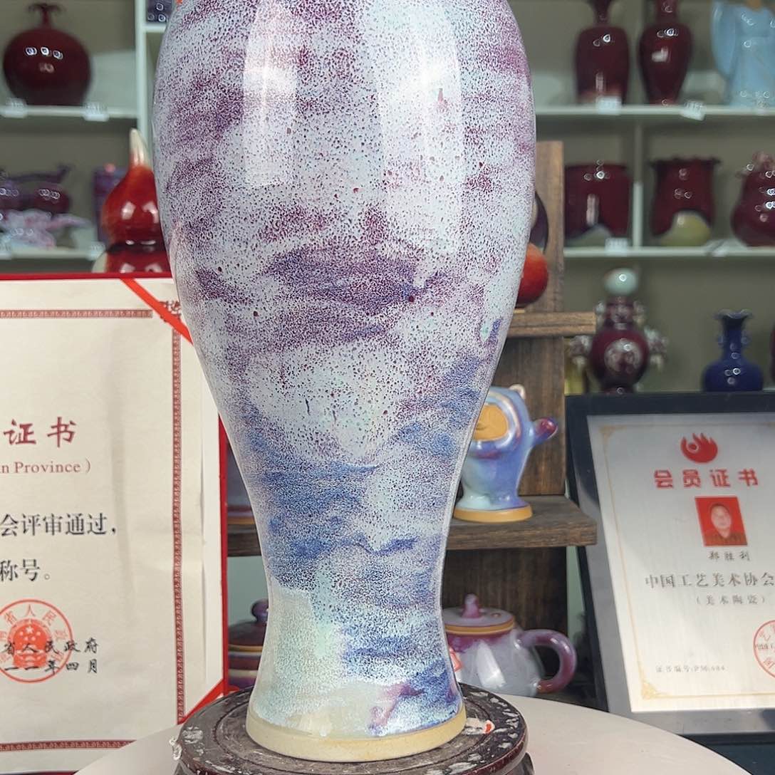 摆件郑家钧窑摆件