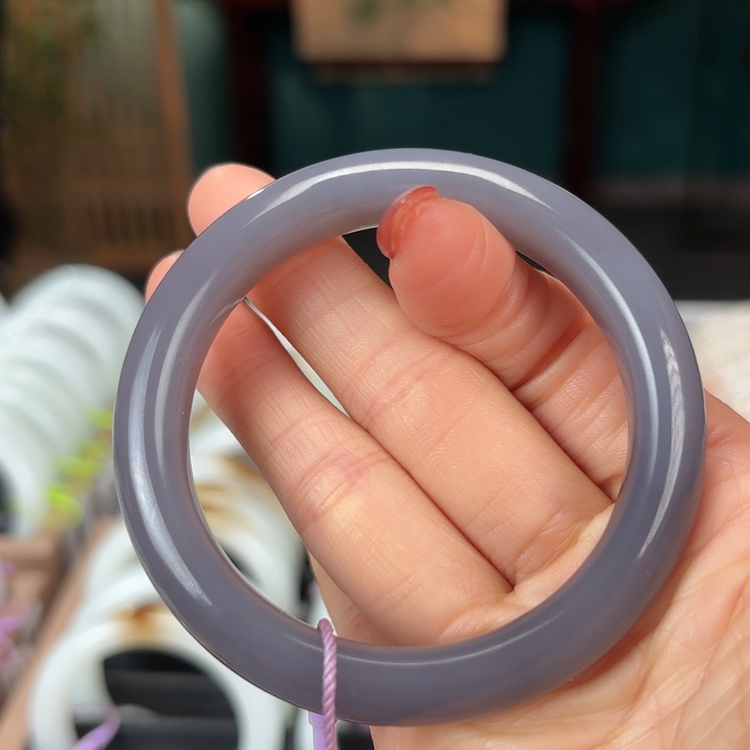 和田玉手镯55.6未镶嵌