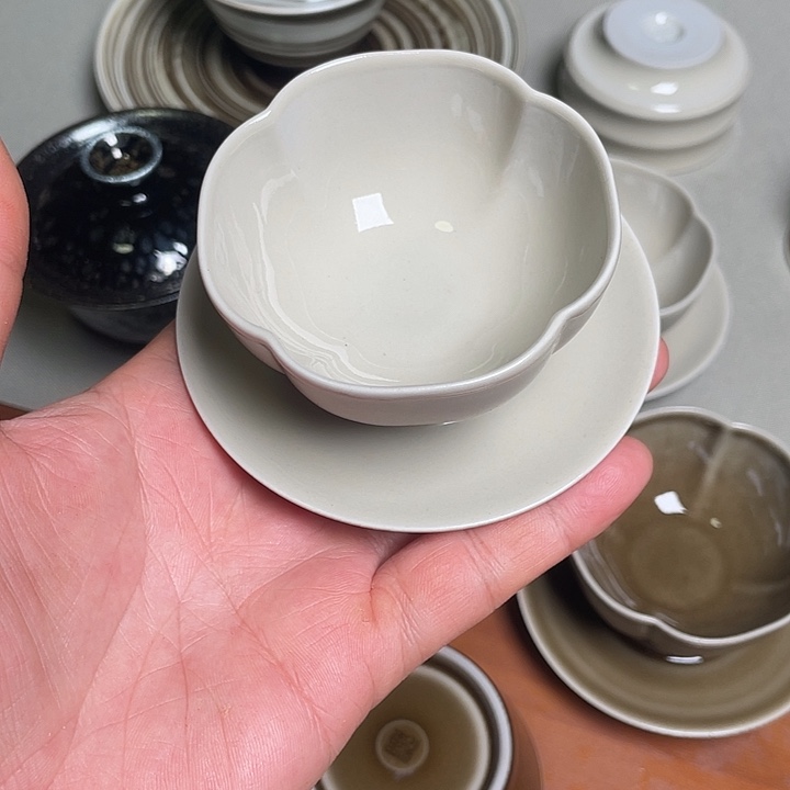茶盏邹光辉龙窑柴烧