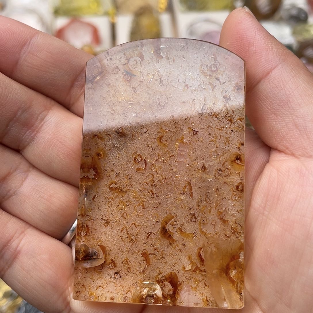 水晶颈饰未镶嵌菲***玥定制