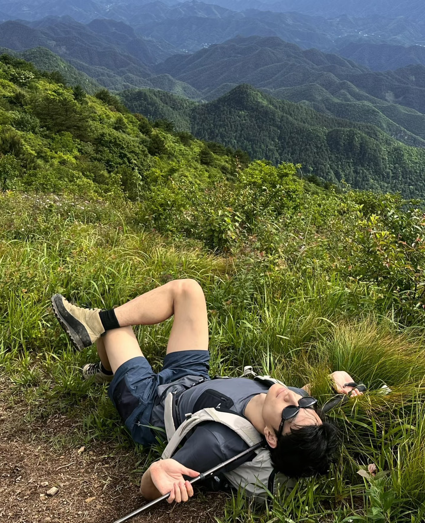 【等】ANRAU安休闲运动百搭户外运动速干短袖