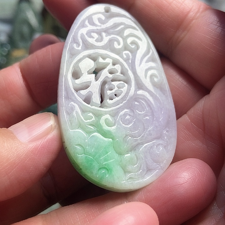 翡翠吊坠(不含链)未镶嵌