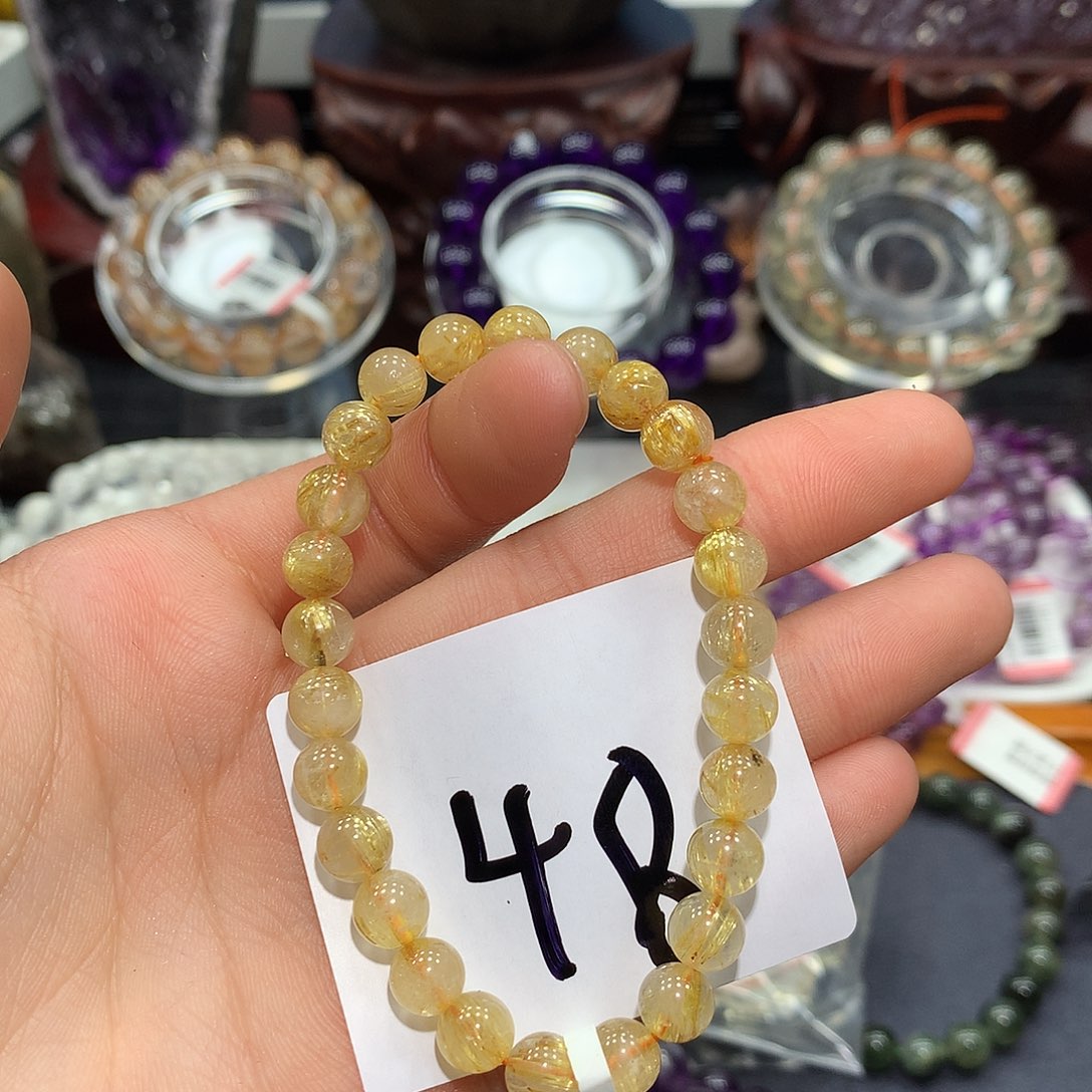 水晶手链未镶嵌天然