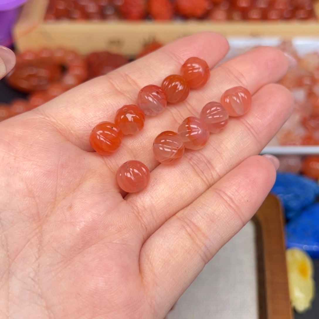 L***露南红玛瑙未镶嵌吊坠(不含链)