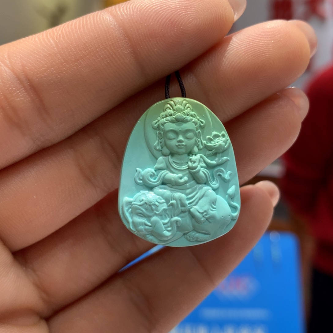 绿松石吊坠未镶嵌