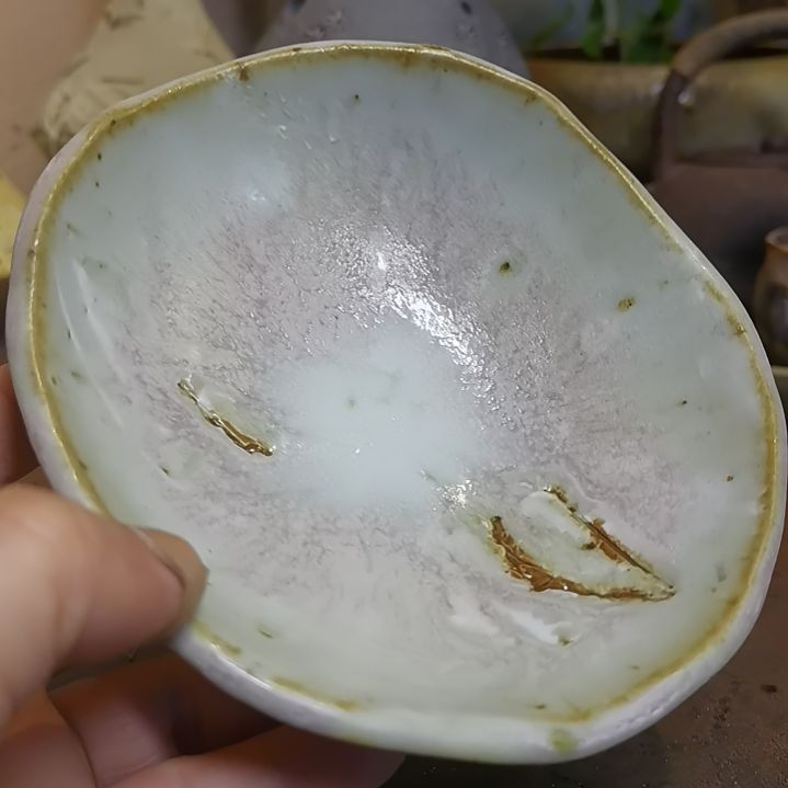 盘手工高温原矿窑变