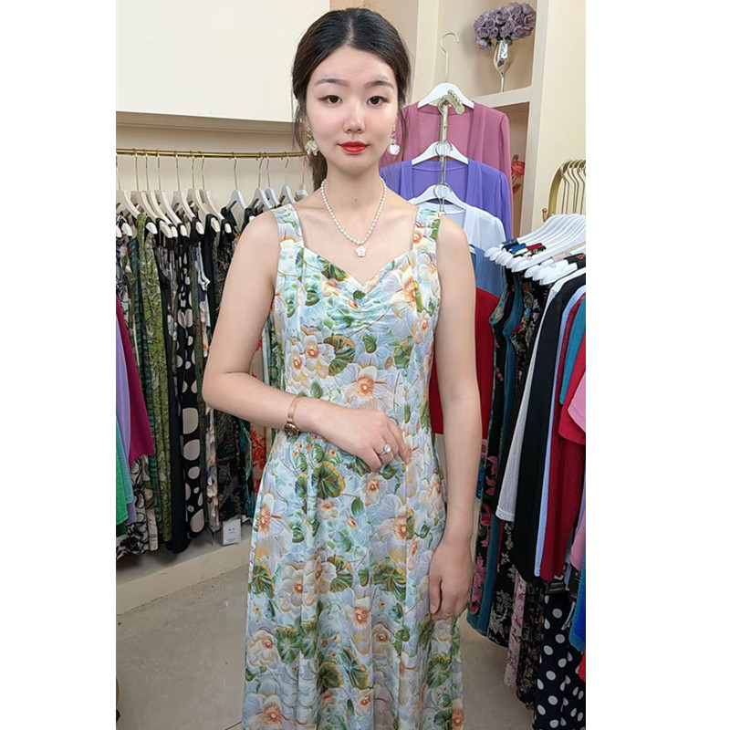 【水莲花】宽松连衣裙大码显瘦连衣裙连衣裙女款爆款2025新款