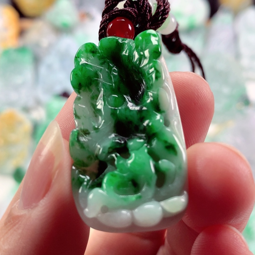 【闪购商品】翡翠吊坠(不含链)未镶嵌