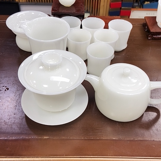 璞玉井栏壶大套组