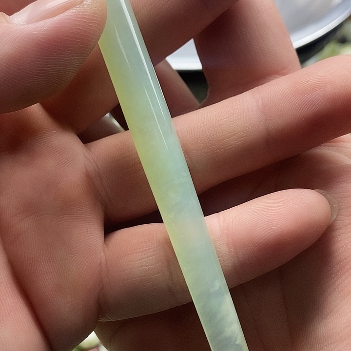 岫玉鱼缸石未镶嵌