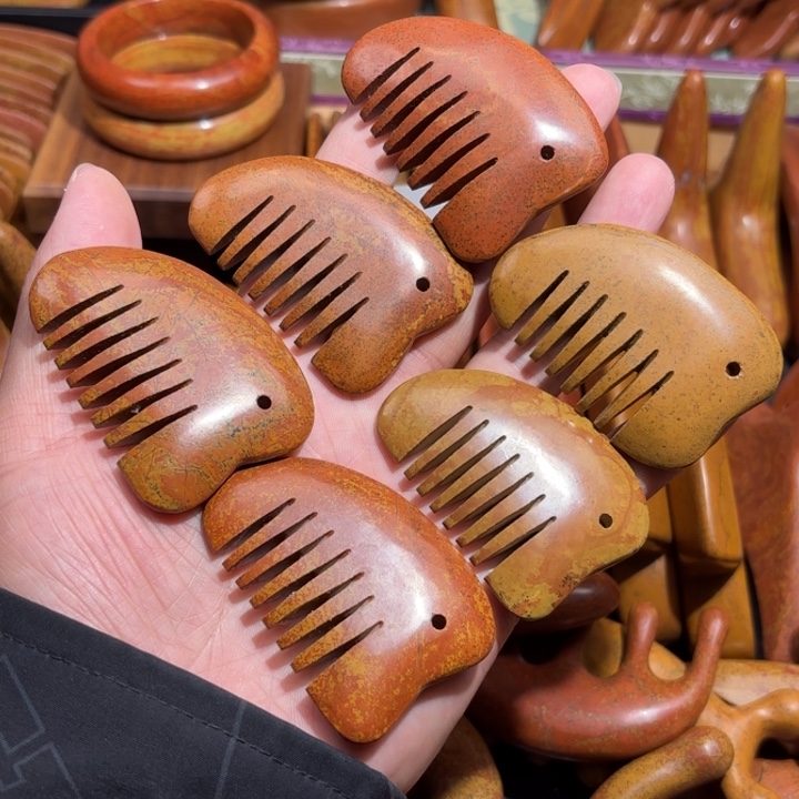 红砭石精品款小梳子
