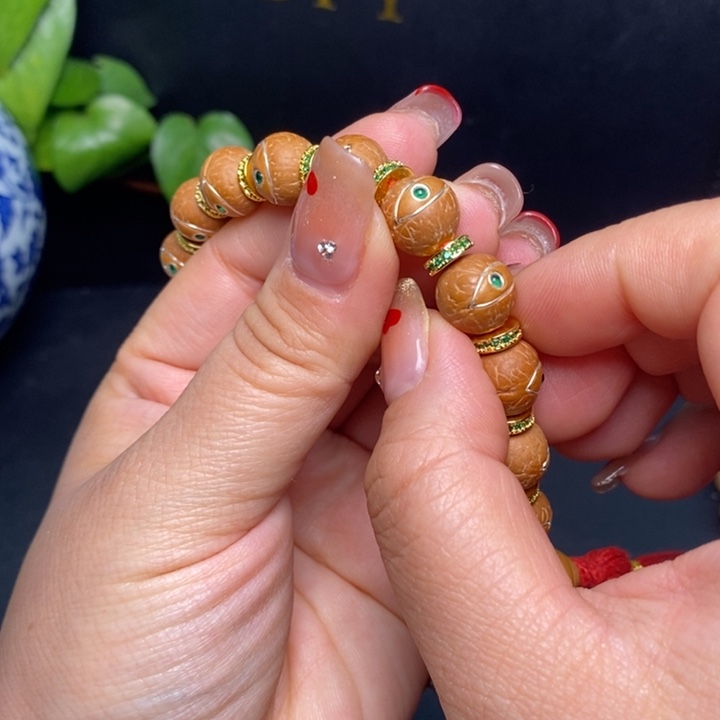 凤眼菩提手串尼泊尔