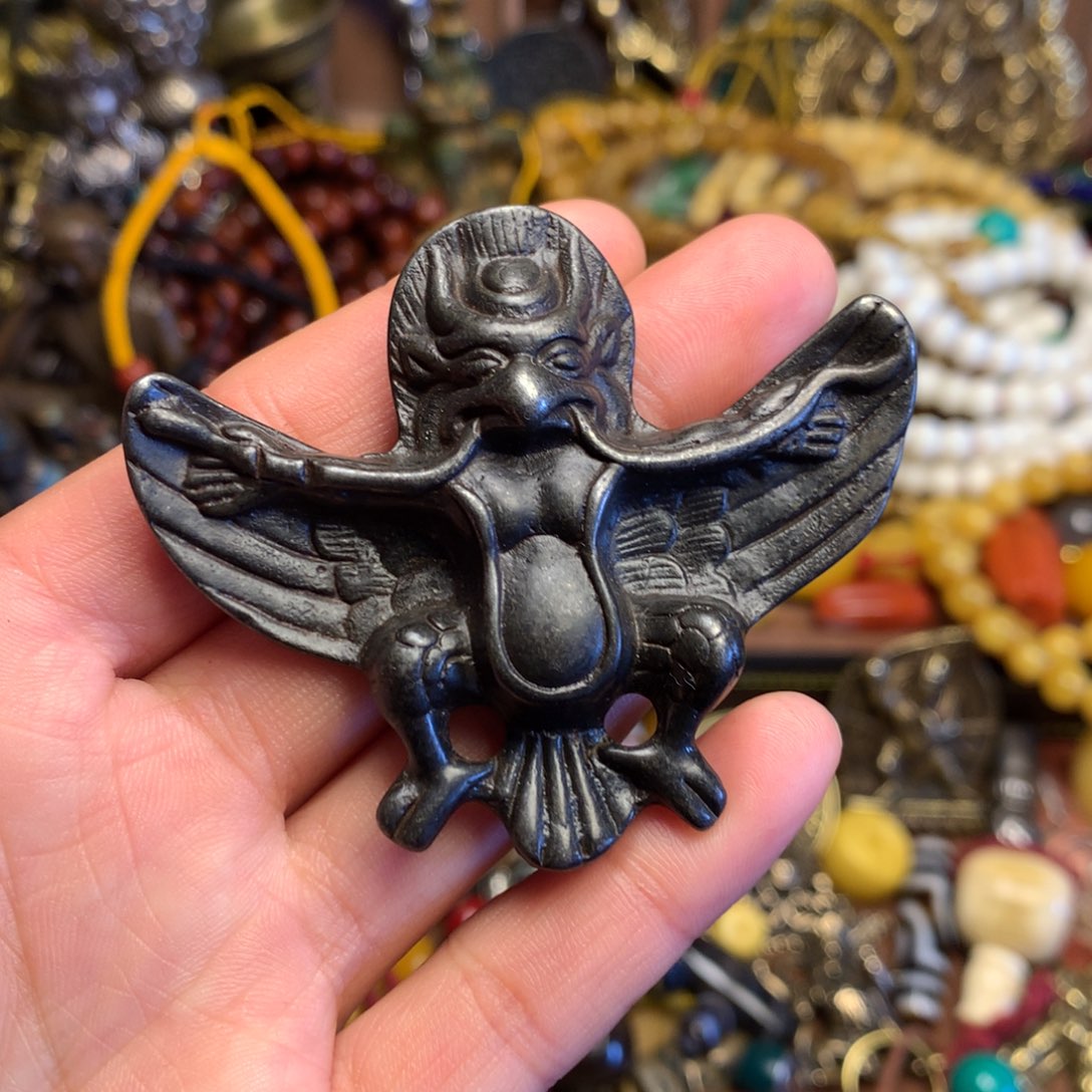 泥塑藏传文玩。小配饰。 