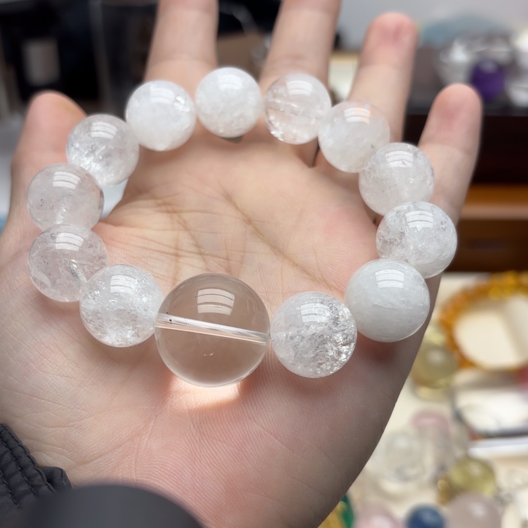 未镶嵌手链水晶手串