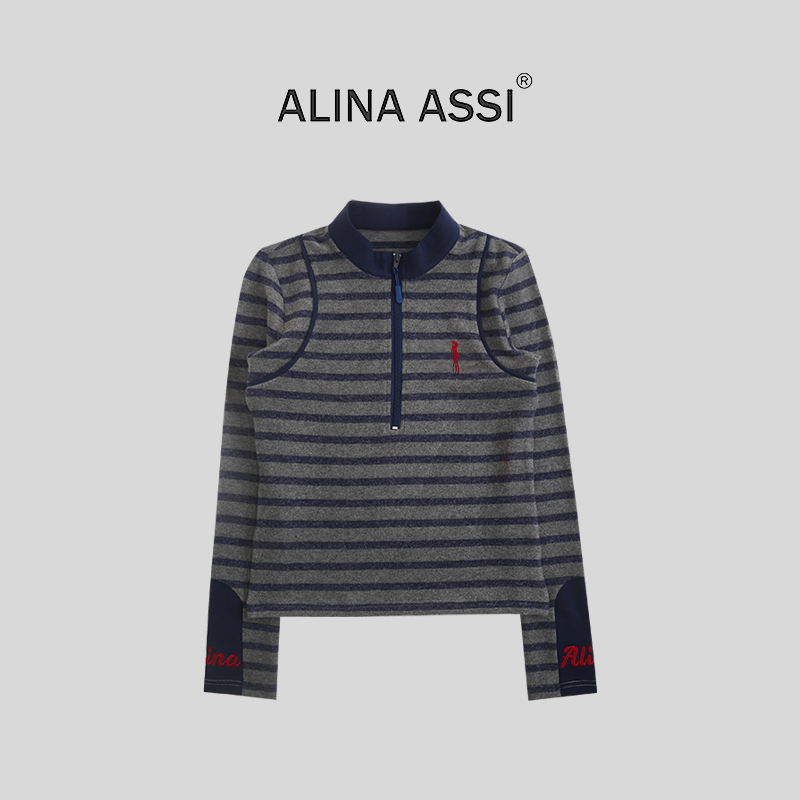 【静静】2025冬季新款休闲T恤长袖上衣AE0614