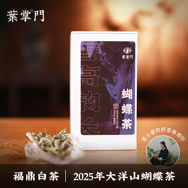 2025年大洋山蝴蝶茶 福鼎白茶叶掌门