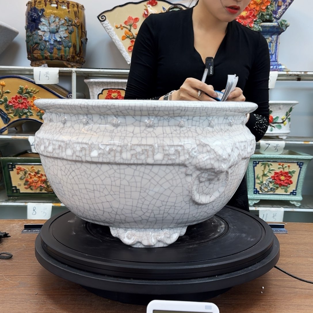 红陶东*石湾盆210