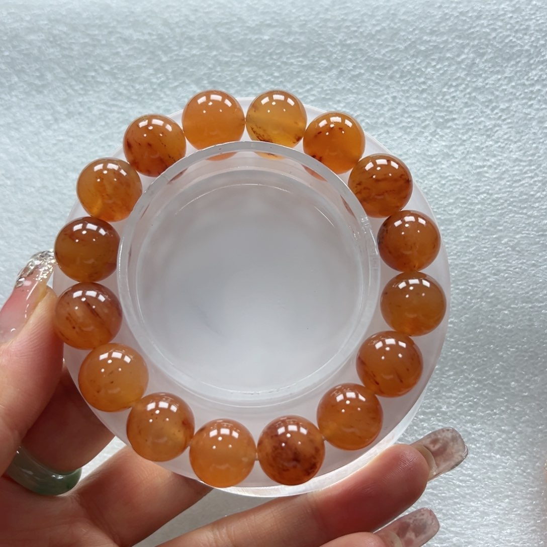 石英质玉手链未镶嵌+昕昕12.5