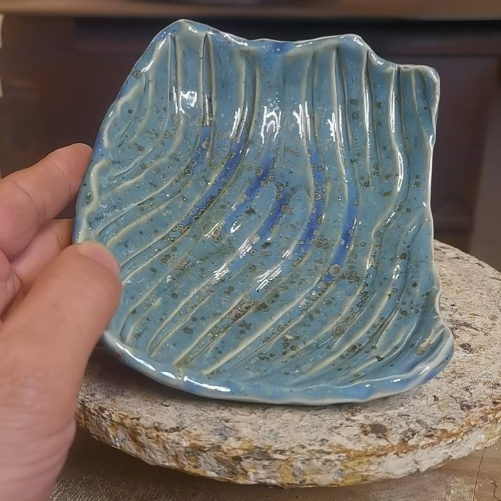 盘手工高温原矿窑变