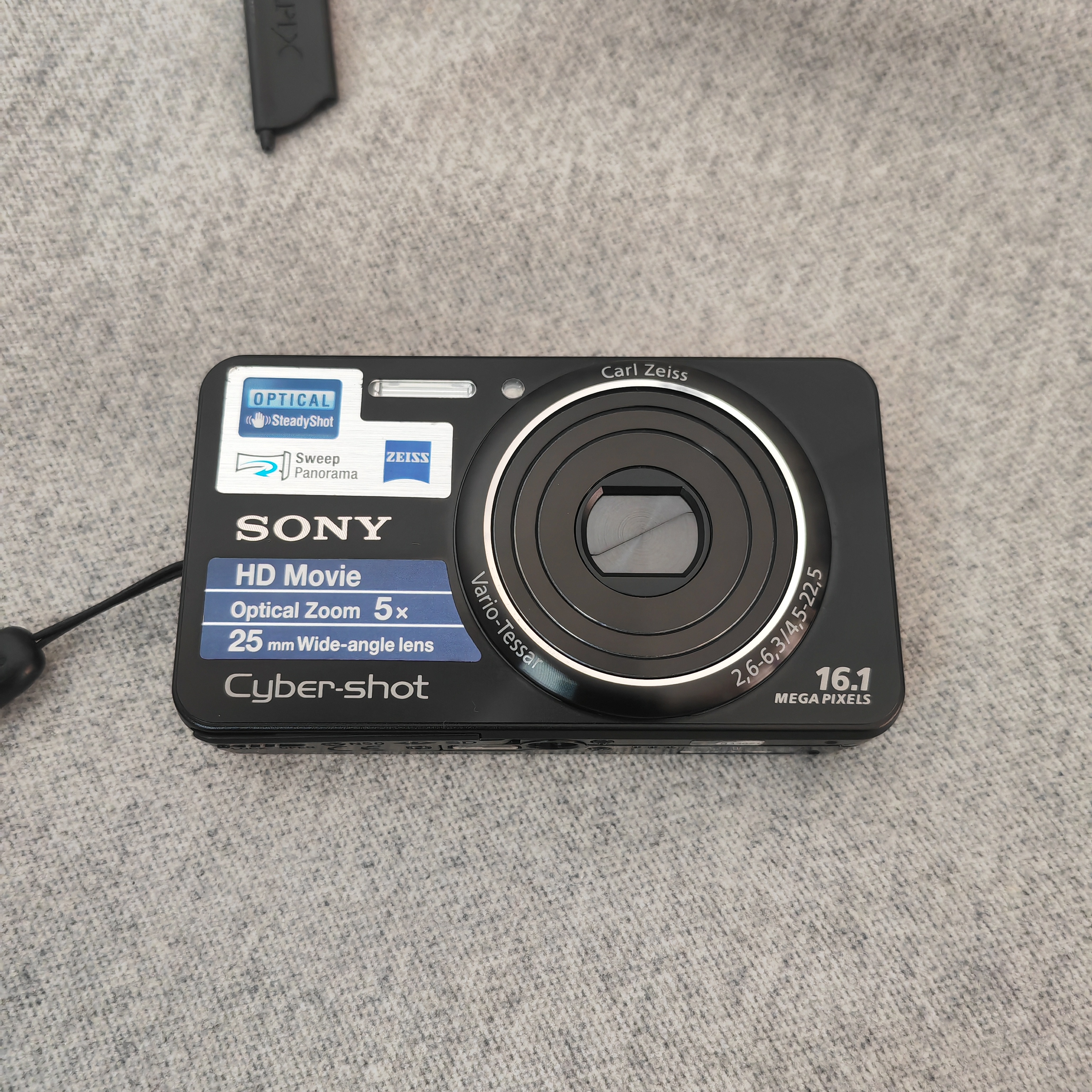 99新 Sony/索尼 索尼 w570/1610w像素5倍光学变焦黑色摄影