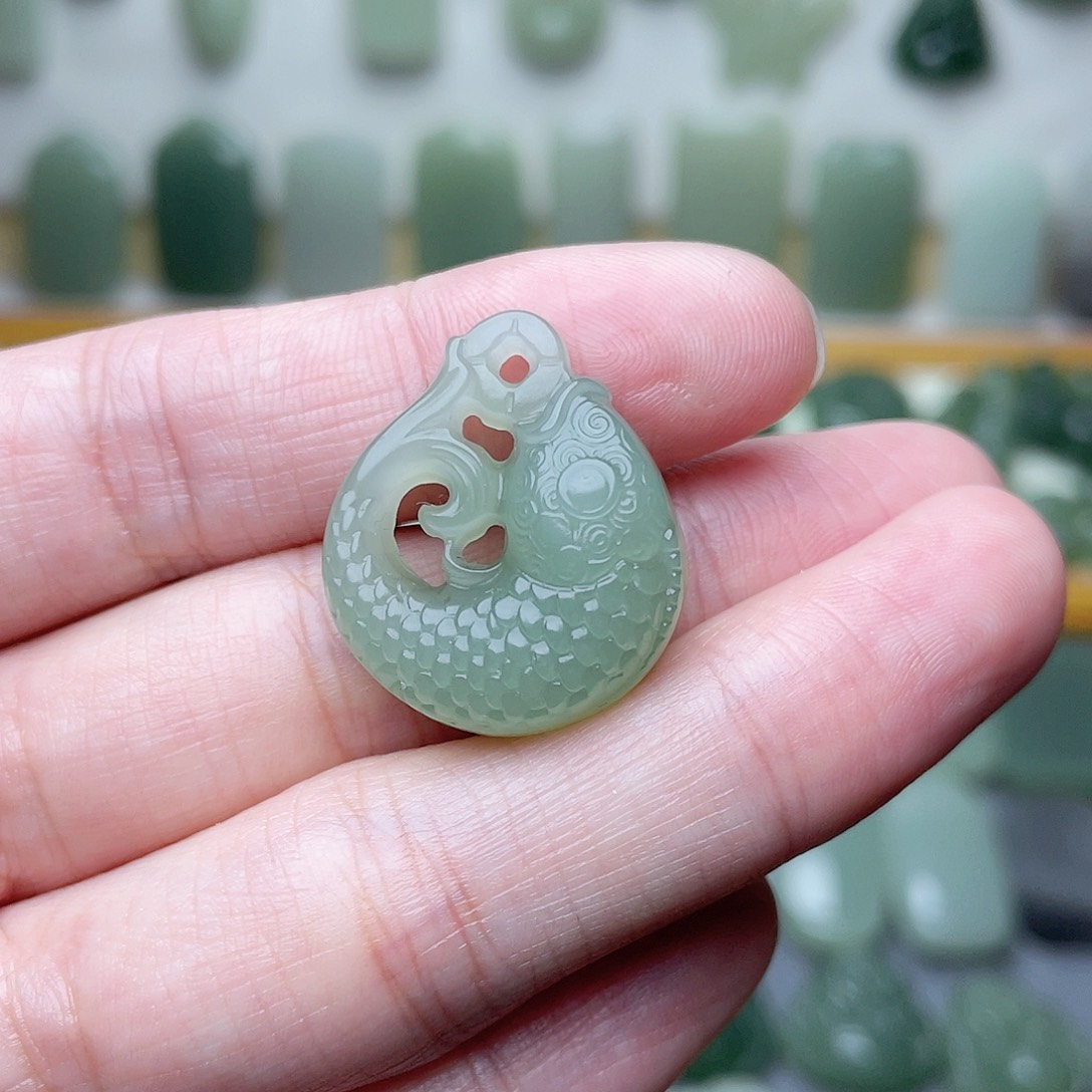 和田玉挂件未镶嵌