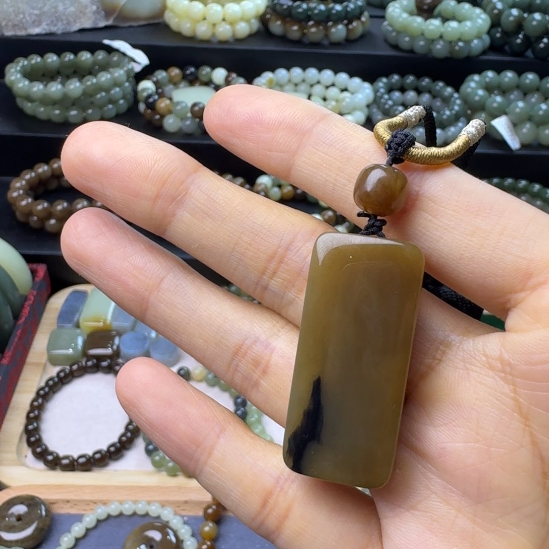 手链未镶嵌和田玉卡**阳