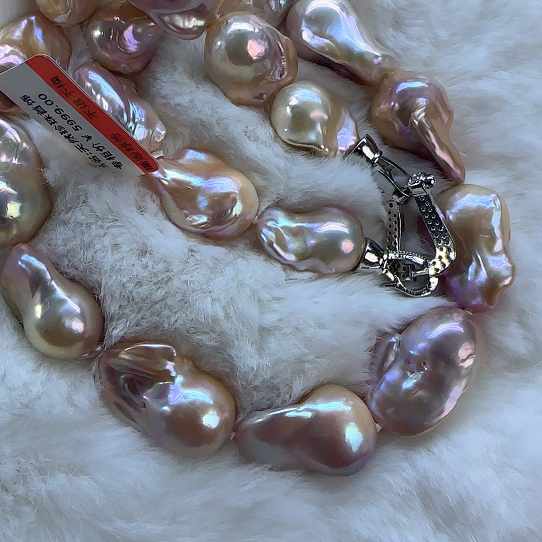 未镶嵌项链定制81淡水珍珠