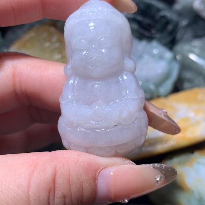 翡翠未镶嵌颈饰保真天然A货翡翠