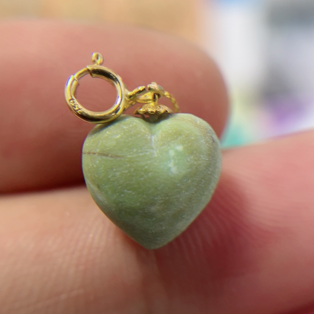 绿松石配饰18K金镶嵌