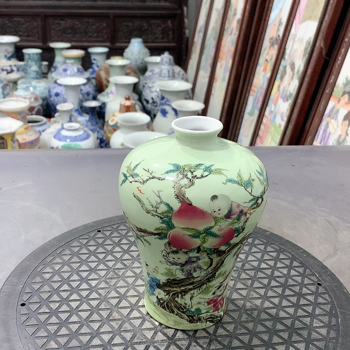 摆件陶博古架陶瓷摆件