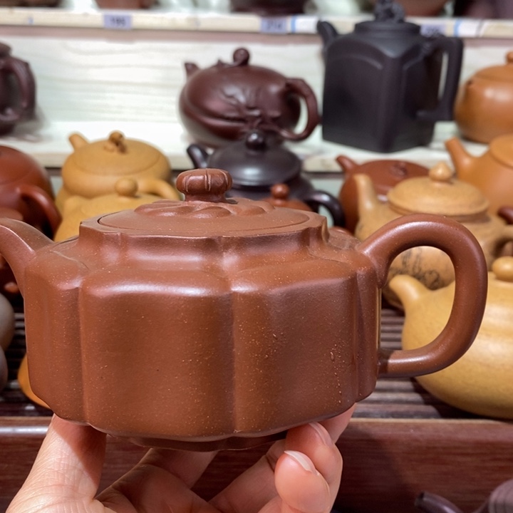 茶壶紫砂微瑕处理一把
