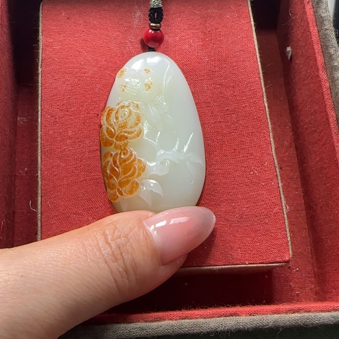 和田玉挂件未镶嵌