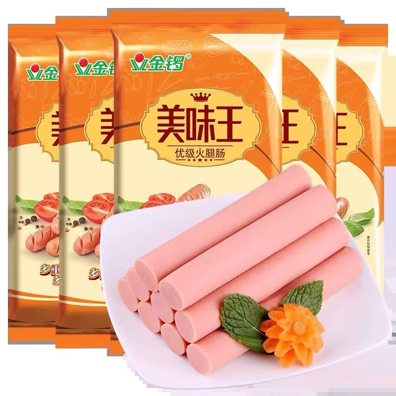 美味王优级火腿肠肉香营养可油炸烧烤泡面搭档即食