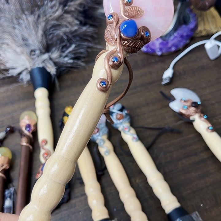 想***枝紫晶摆件未镶嵌水晶