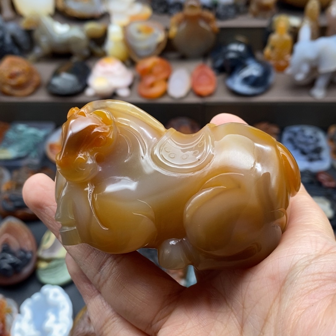 未镶嵌吊坠(不含链)玛瑙/玉髓⭐*