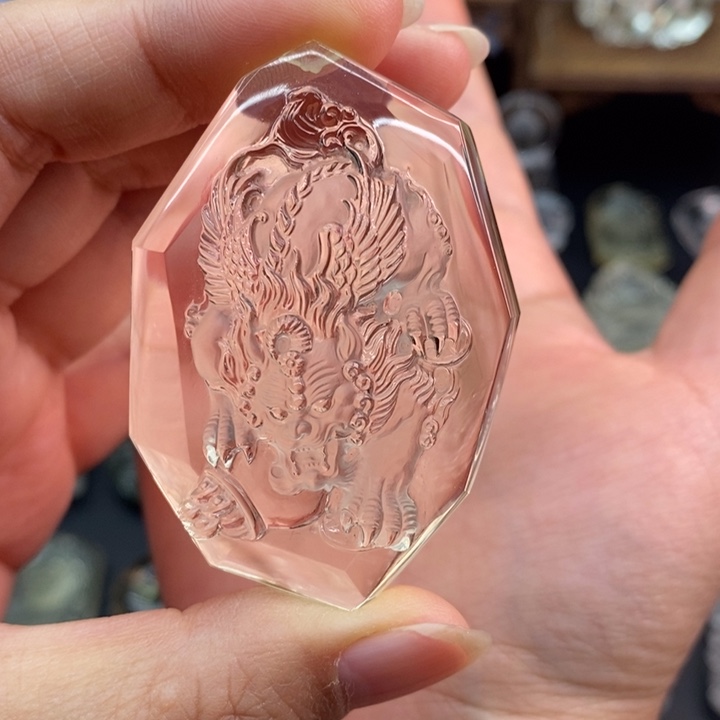 逍***五水晶未镶嵌颈饰定制