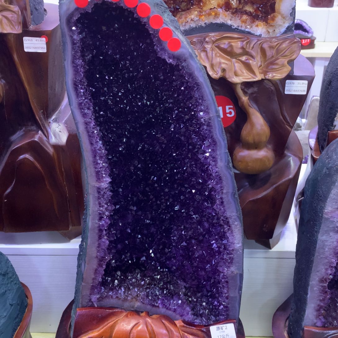 紫晶大型摆件（非配饰）未镶嵌