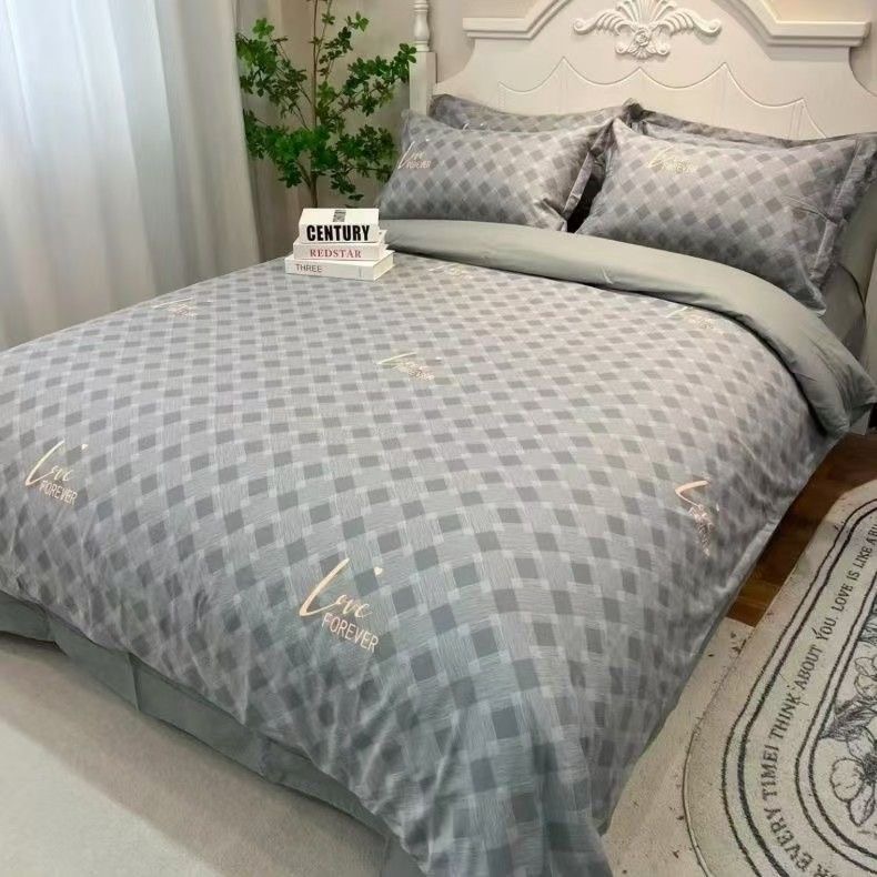 定制-纯棉斜纹面料40支-床上用品-全正面-面料普通厚度