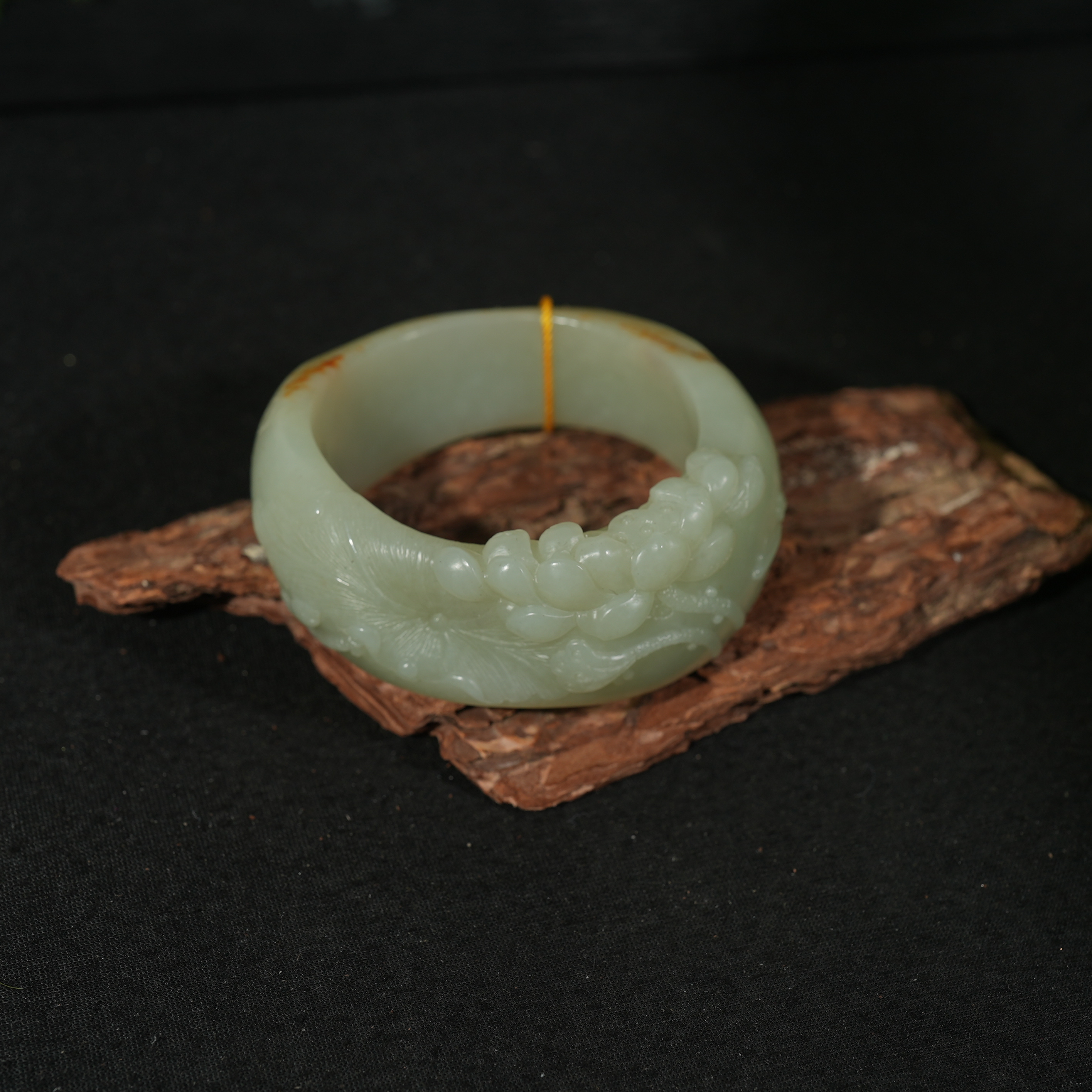 8.9香港王老板-和田玉手镯6w610-54