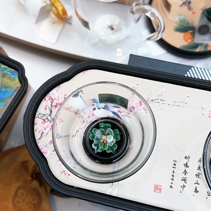 禾器花语清杯主人杯翠