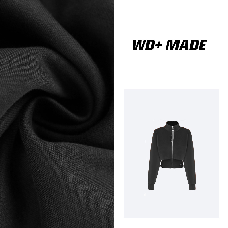 韩版时尚百搭小众设计感假两件拉链套头修身显瘦长袖卫衣