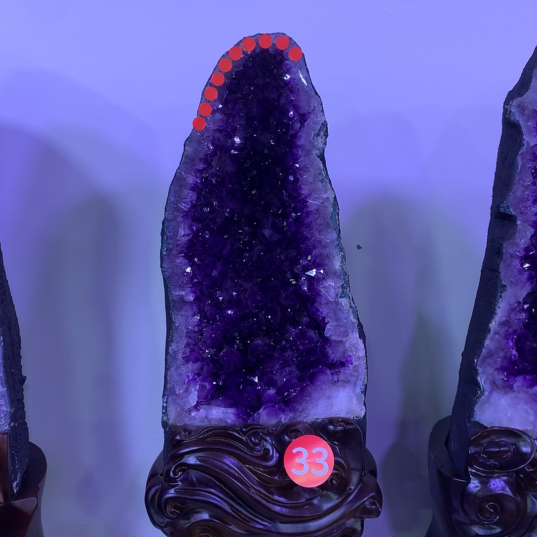 水晶大型摆件（非配饰）未镶嵌