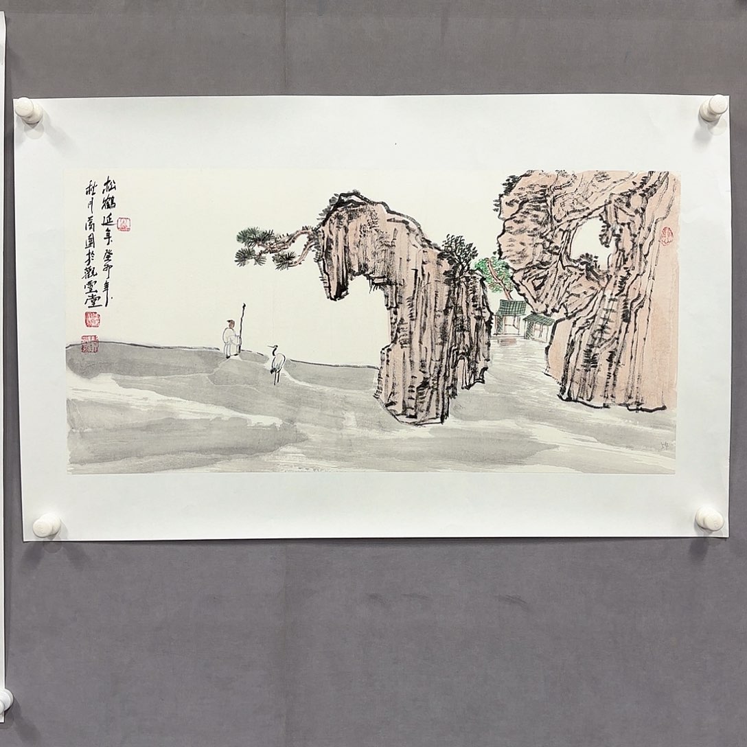 国画国画纯手绘作品请放心去藏