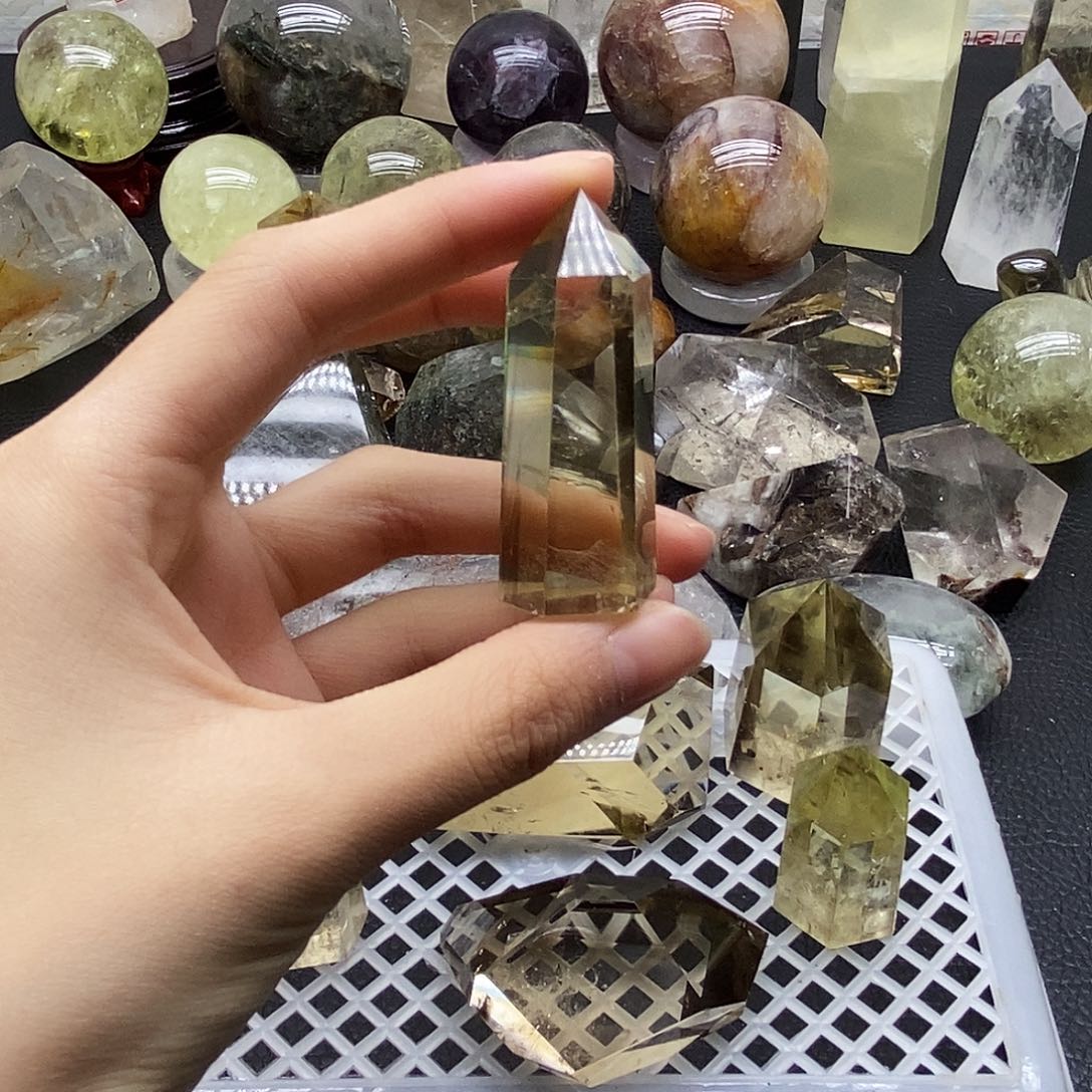 水晶珠宝半成品未镶嵌20水晶石