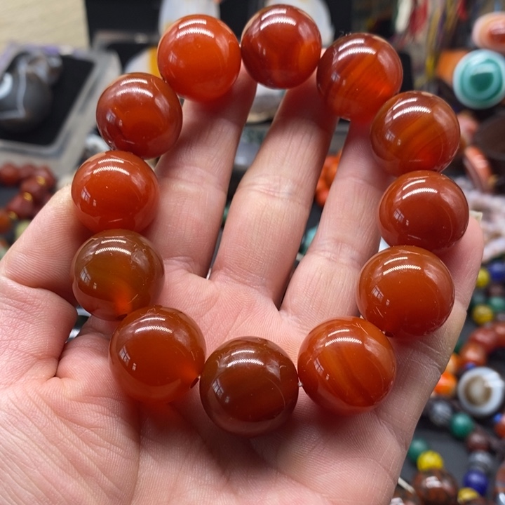 玛瑙/玉髓未镶嵌手链