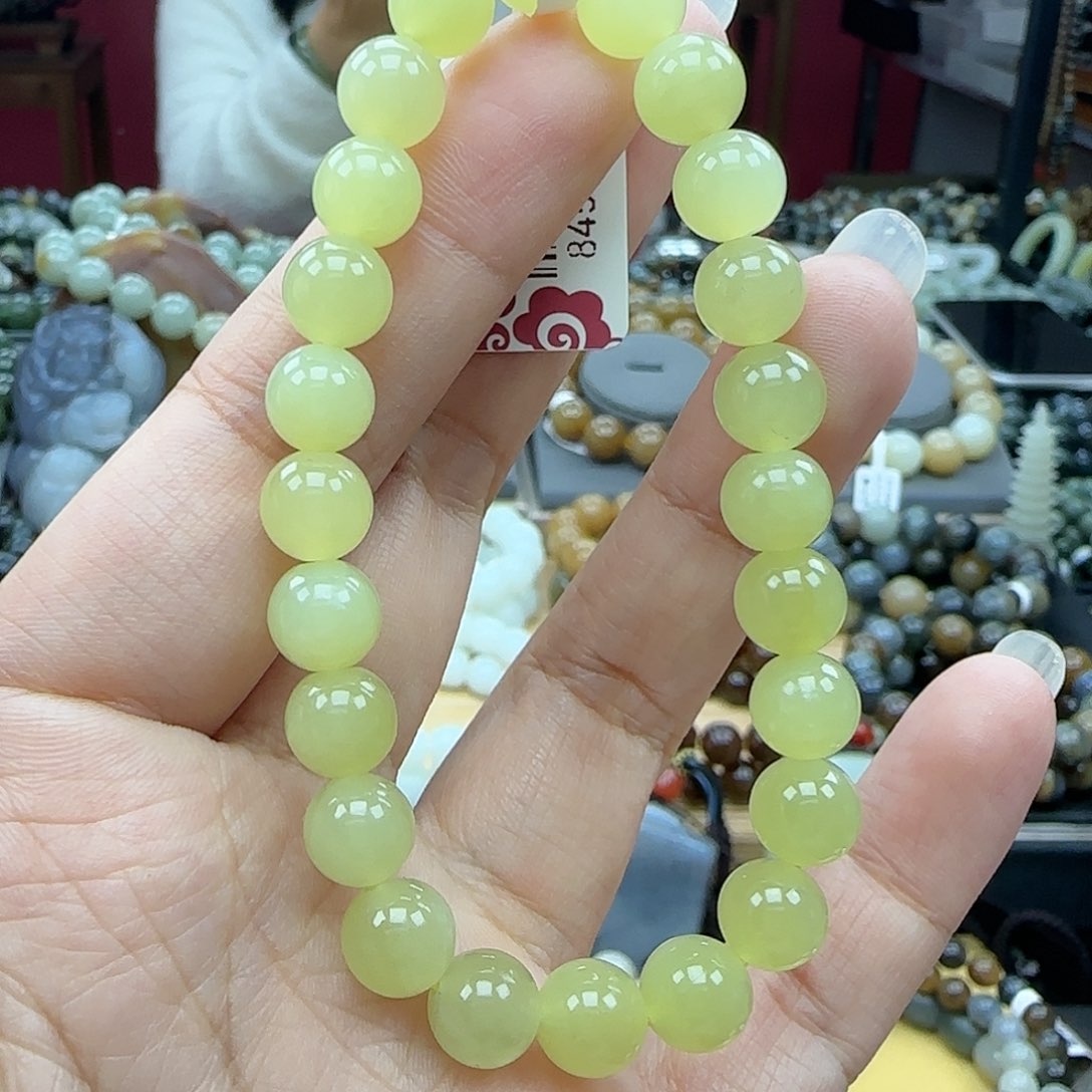 和田玉手链未镶嵌福利有裂